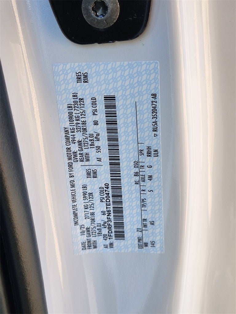 2026 Ford F-350SD XL w/ 9' Duramag Aluminum Service Body