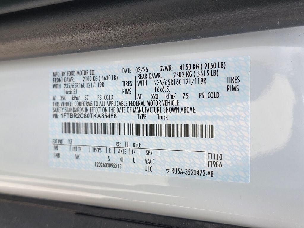 2026 Ford Transit-250 Base