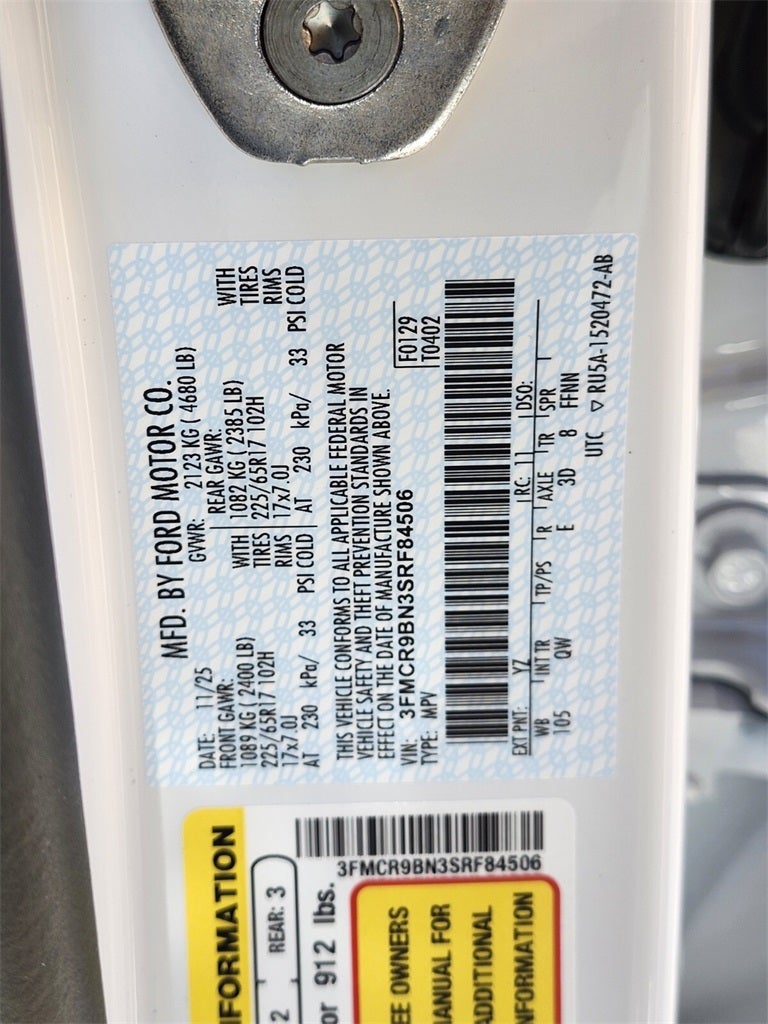 2025 Ford Bronco Sport Big Bend