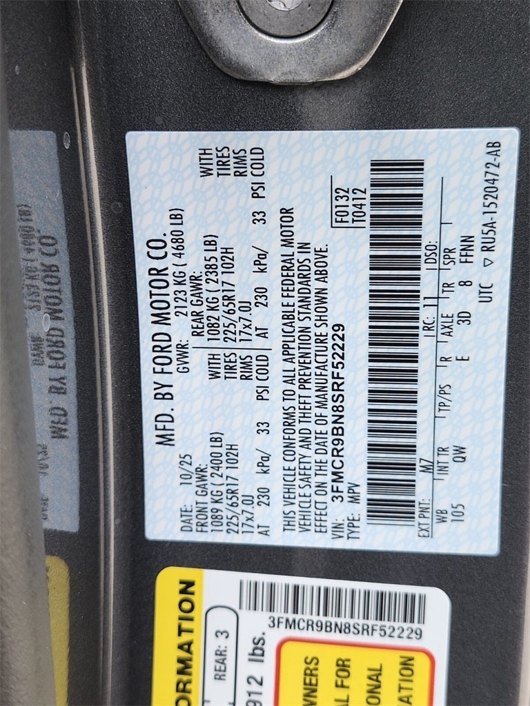 2025 Ford Bronco Sport Big Bend