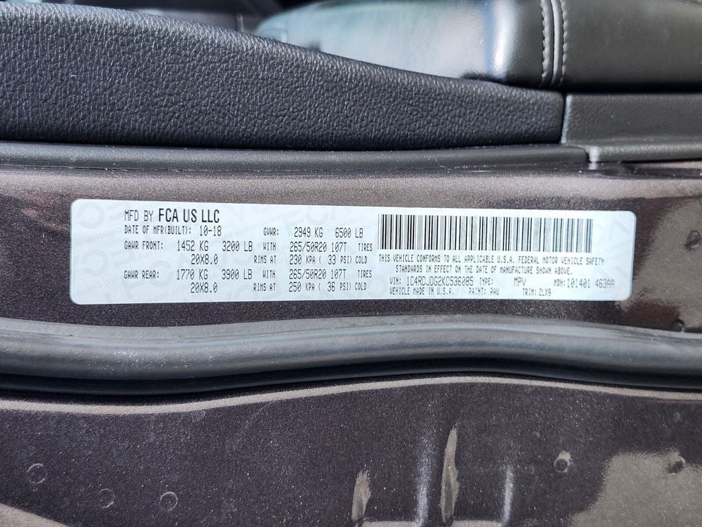 2019 Dodge Durango GT Plus