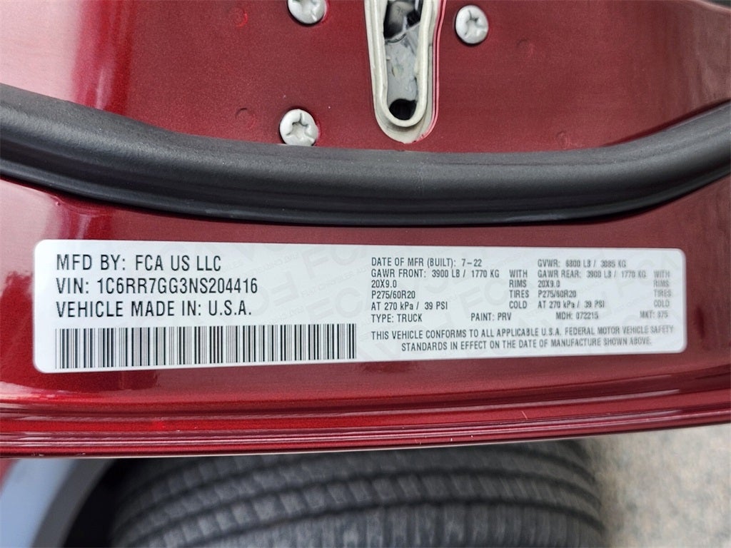 2022 RAM 1500 Classic Warlock