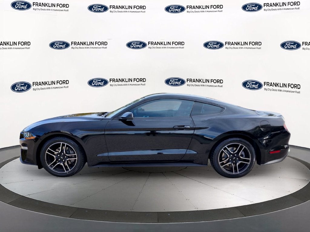 Certified 2019 Ford Mustang EcoBoost Premium with VIN 1FA6P8TH8K5105371 for sale in Franklin, MA
