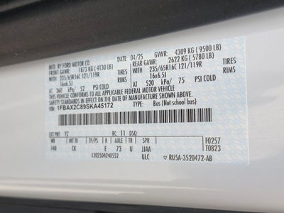 2025 Ford Transit-350 XLT 15 Passenger