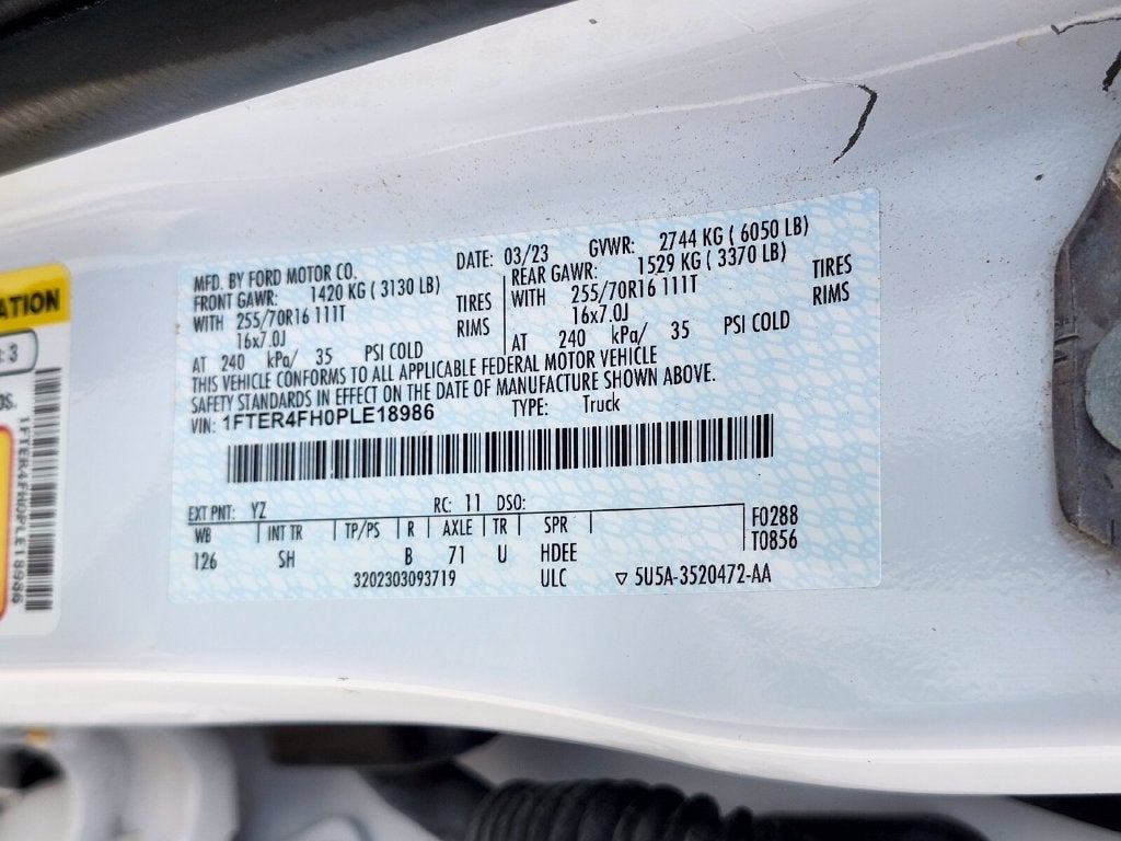 2023 Ford Ranger XL