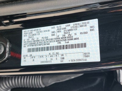 2022 Ford F-150 XL