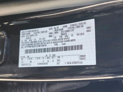 2020 Ford F-150 Lariat