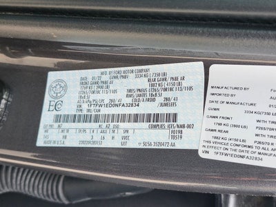 2022 Ford F-150 Lariat