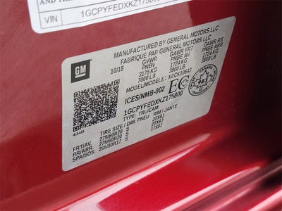 2019 Chevrolet Silverado 1500 LT Trail Boss