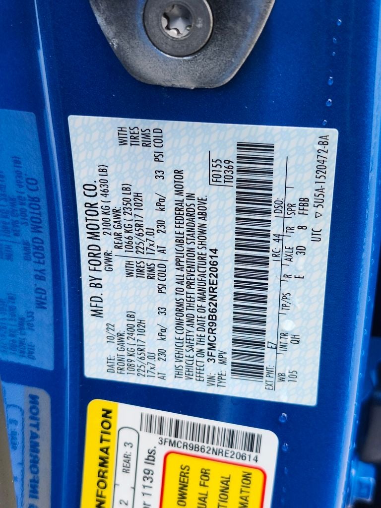 2022 Ford Bronco Sport Big Bend