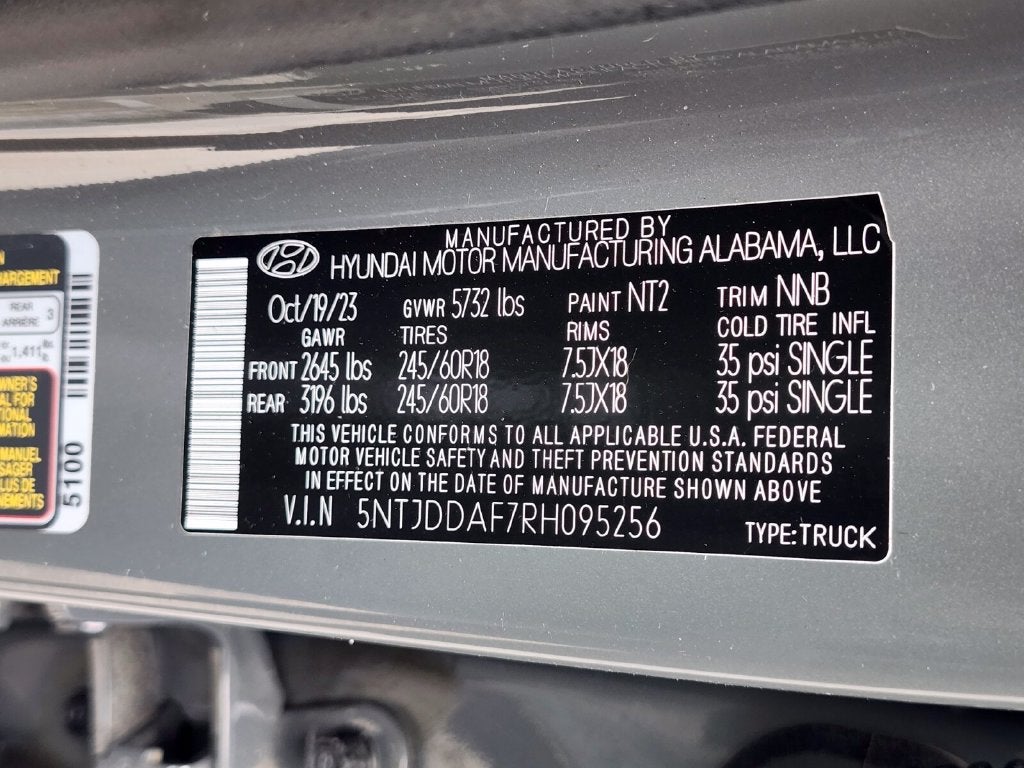 2024 Hyundai Santa Cruz XRT
