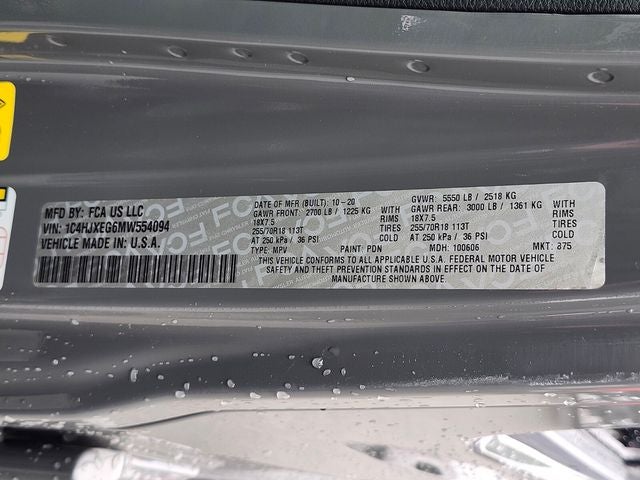 2021 Jeep Wrangler Unlimited Sahara