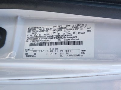 2012 Ford E-350SD XLT