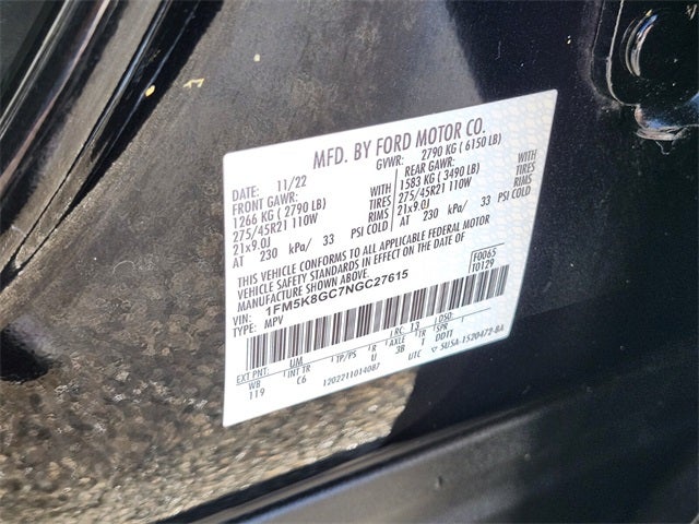 2022 Ford Explorer ST