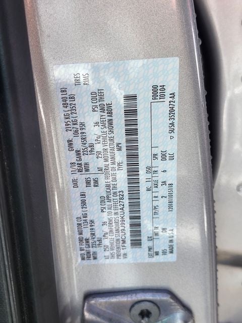 2019 Ford Escape Titanium