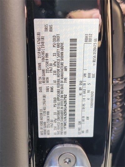 2025 Ford Escape Hybrid Platinum