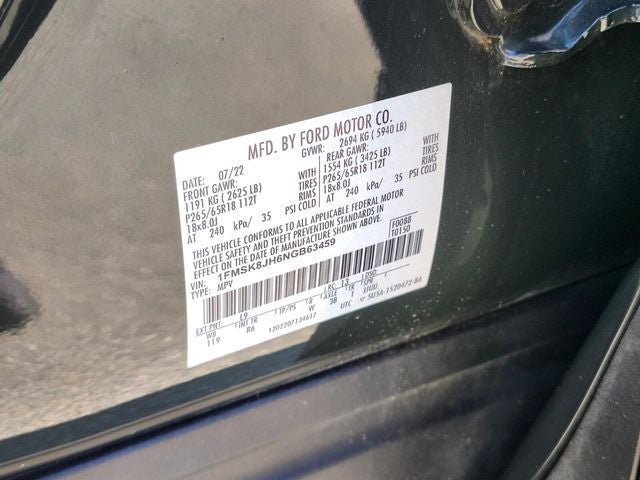 2022 Ford Explorer Timberline