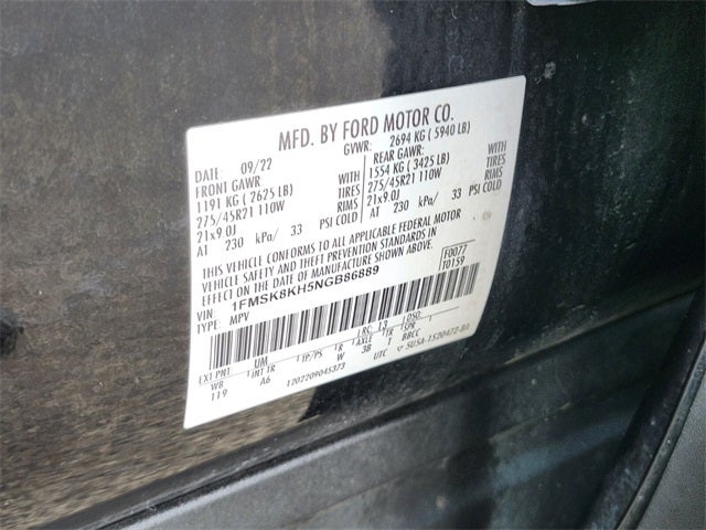 2022 Ford Explorer ST-Line