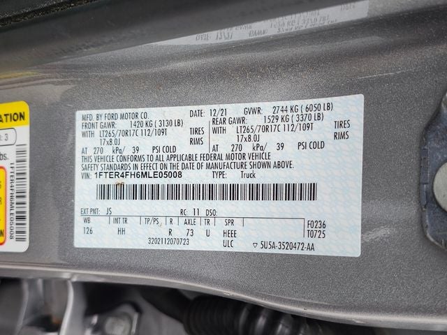 2021 Ford Ranger Lariat