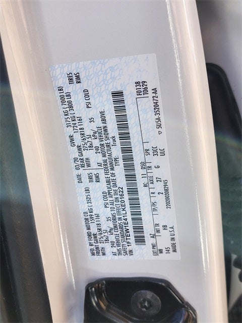 2020 Ford F-150 Lariat