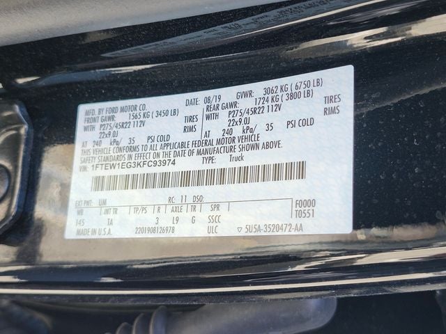 2019 Ford F-150 Limited