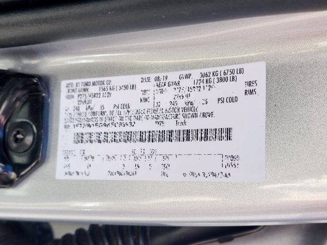 2019 Ford F-150 Limited