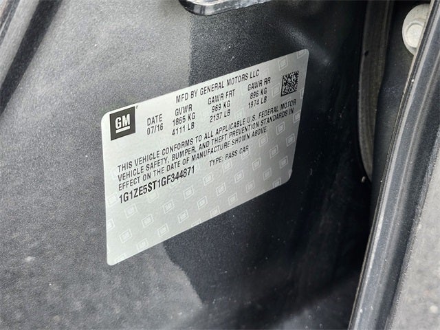 2016 Chevrolet Malibu LT 1LT