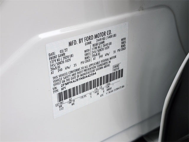 2022 Ford Edge ST Line