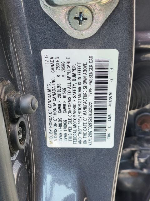 2014 Honda Civic LX