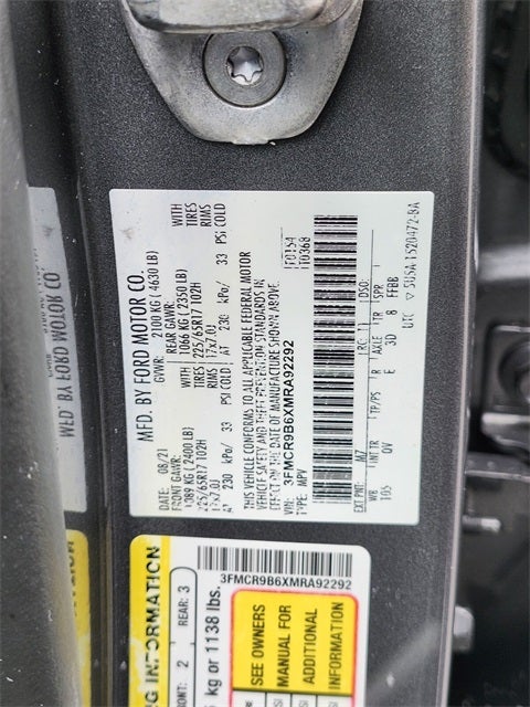 2021 Ford Bronco Sport Big Bend