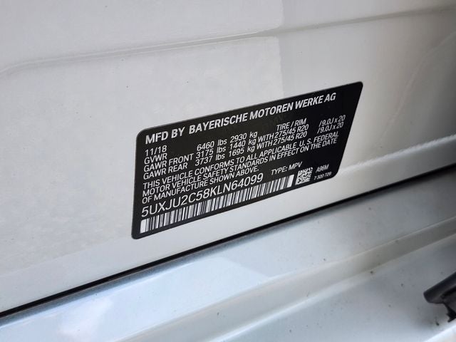 2019 BMW X5 xDrive50i