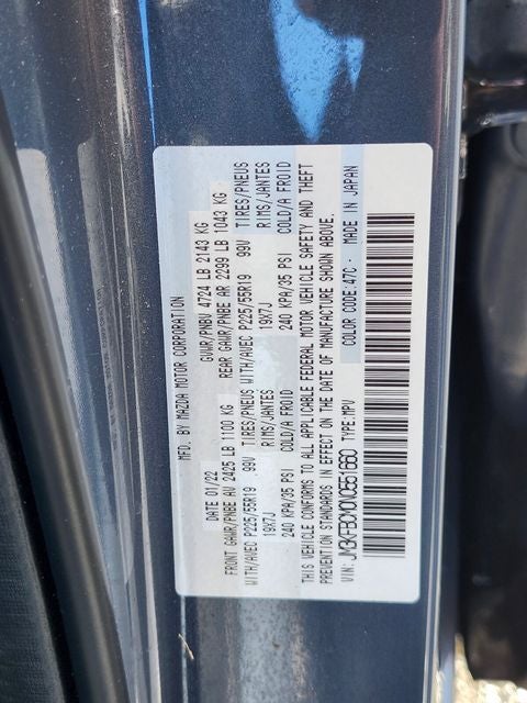 2022 Mazda Mazda CX-5 2.5 S Carbon Edition