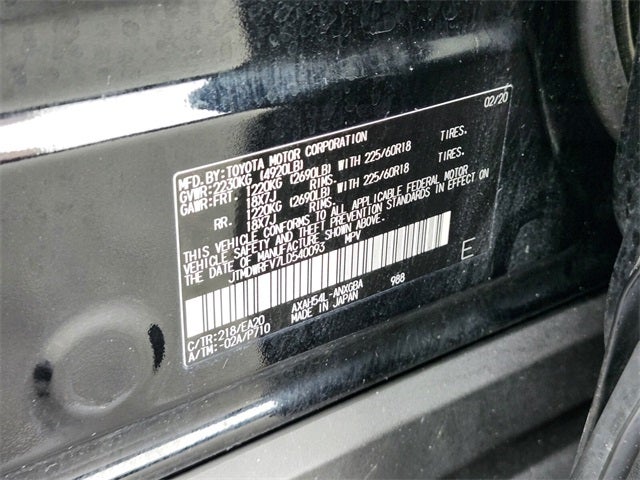 2020 Toyota RAV4 Hybrid Limited