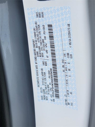 2025 Ford F-550SD XL DRW