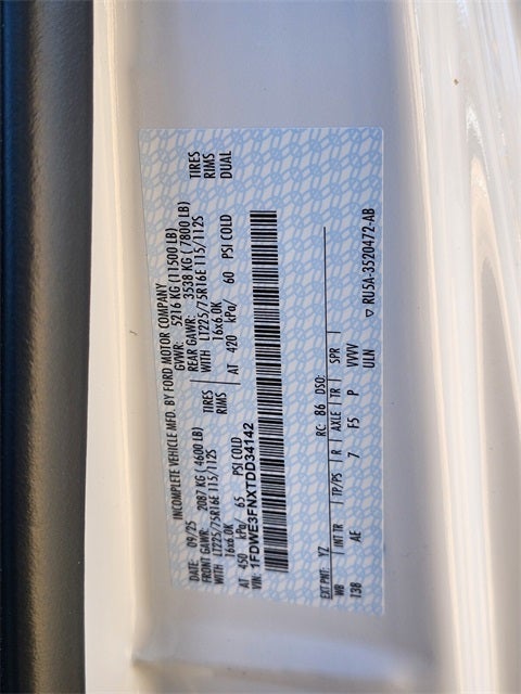 2026 Ford E-350SD Base Cutaway