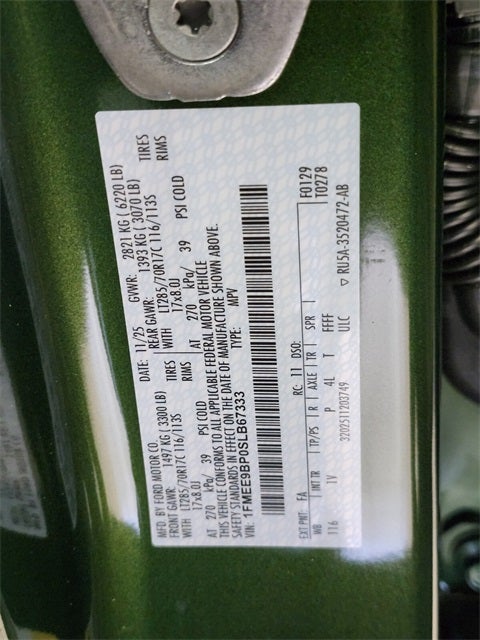 2025 Ford Bronco Badlands