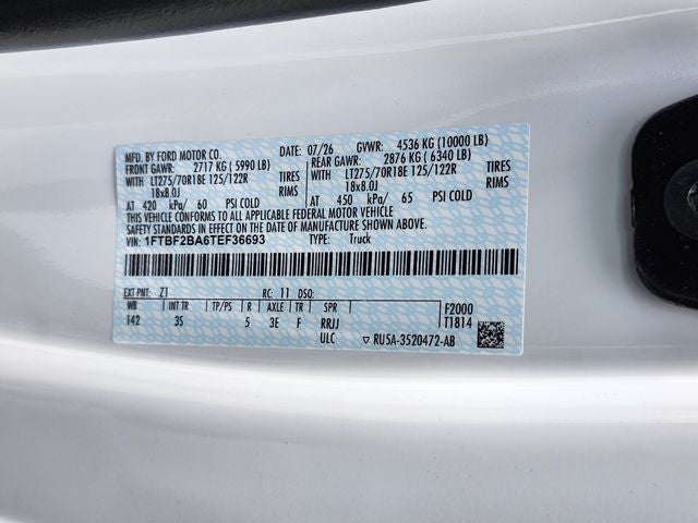 2026 Ford F-250SD XLT