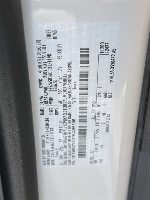 2026 Ford Transit-250 Base