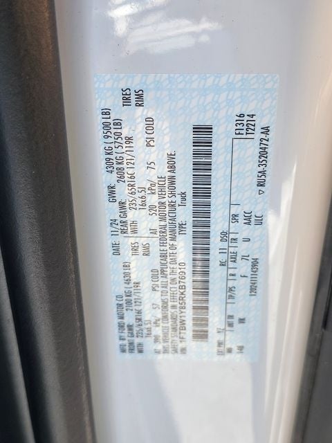 2024 Ford Transit-350 Base Low Roof Cargo