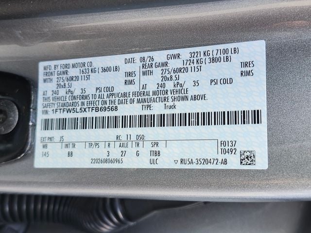 2026 Ford F-150 Lariat