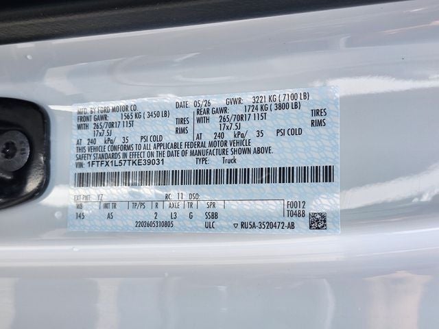 2026 Ford F-150 XL