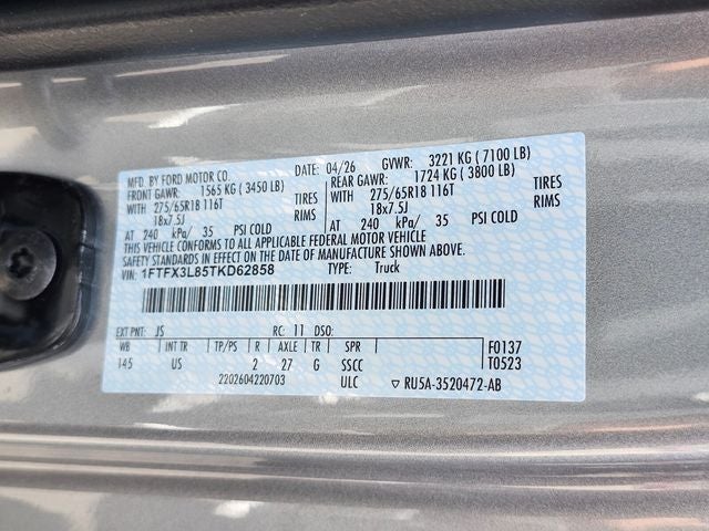 2026 Ford F-150 XLT