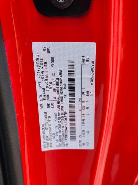 2026 Ford F-250SD XL 4WD Reg Cab 8' Box