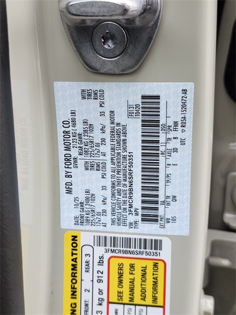 2025 Ford Bronco Sport Big Bend