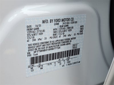 2025 Ford Maverick XL