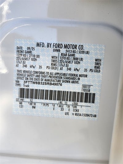 2025 Ford Maverick XL