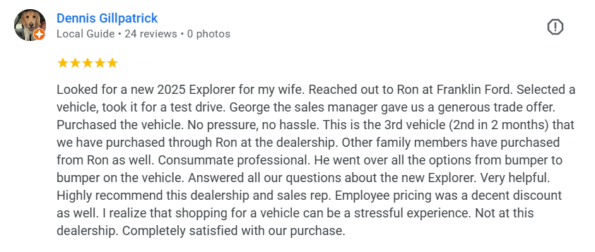 Franklin Ford in Franklin MA