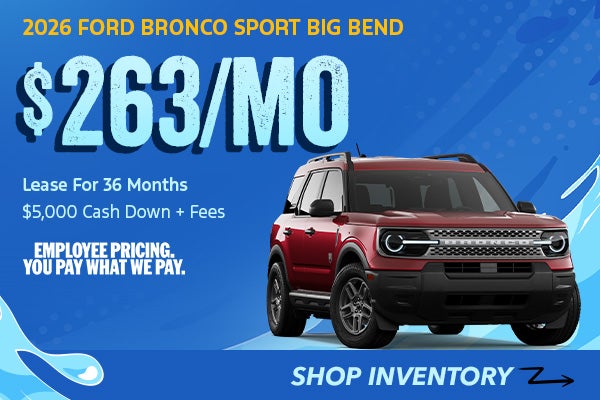 2026 Ford Bronco Sport Big Bend
