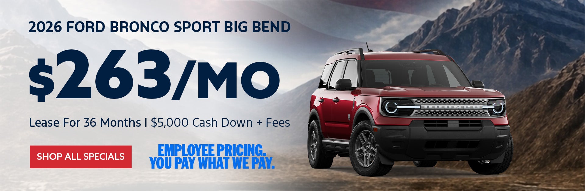 2026 Ford Bronco Sport Big Bend