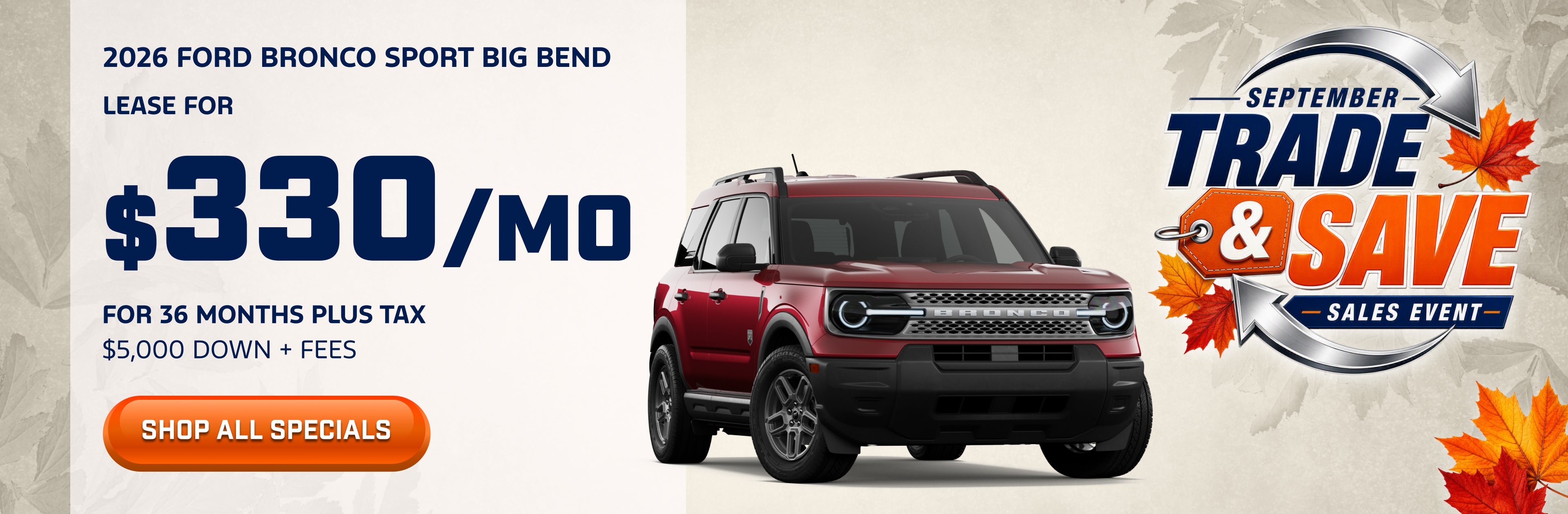 2026 Ford Bronco Sport Big Bend